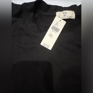 NWT Anthropologie sweater tank black